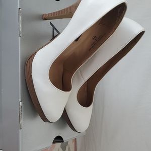 White heels